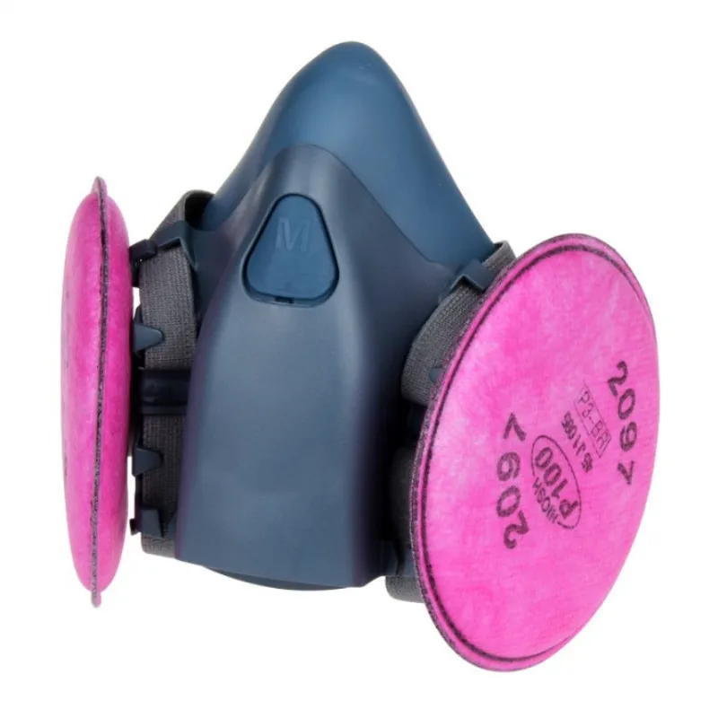 2pcs/Pack 502 Filter Adapter Fit For 2091/7093 Particulate Filter For 6200/7502/6800/5000 Series Gas Respirator Mask Accessories
