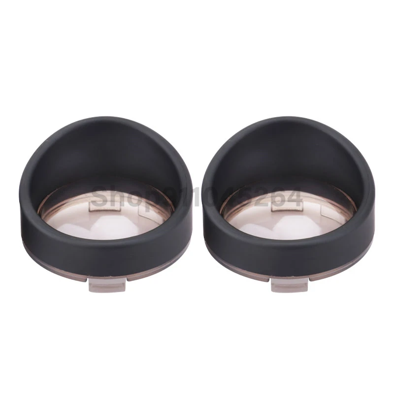 Motorcycle ABS Turn Signal Light Blinker Bezels Indicator Lens Trim Lens Cover For Harley Touring Sportster Softail Dyna V-Rod
