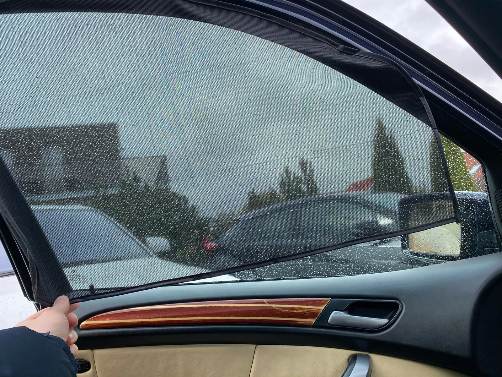 Magnetic Car Sun Shade UV Protection Car Curtain Car Window Sunshade Side Window Mesh Sun Visor Summer Protection Window Film