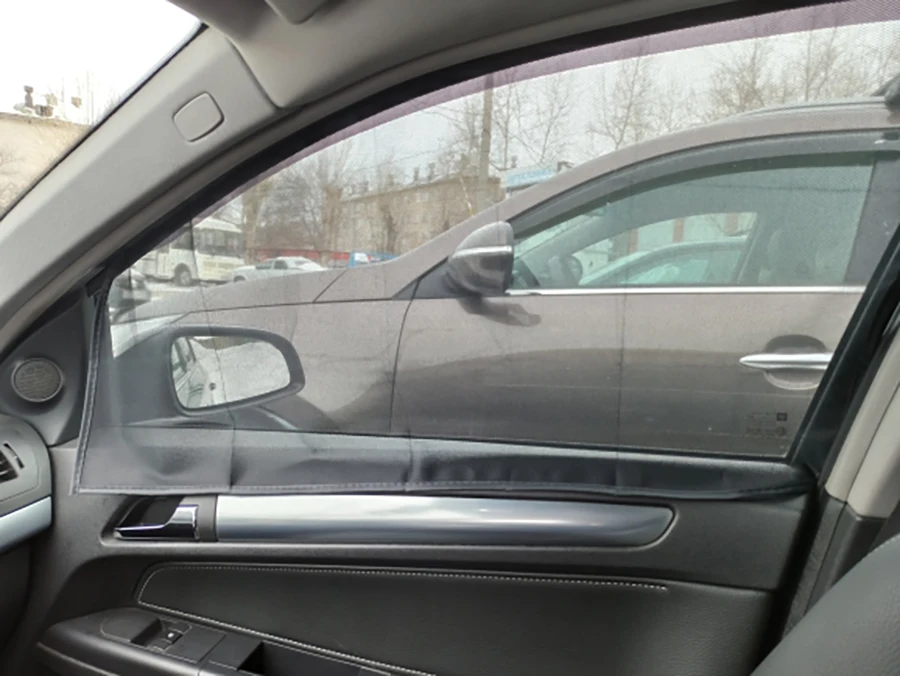 Magnetic Car Sun Shade UV Protection Car Curtain Car Window Sunshade Side Window Mesh Sun Visor Summer Protection Window Film