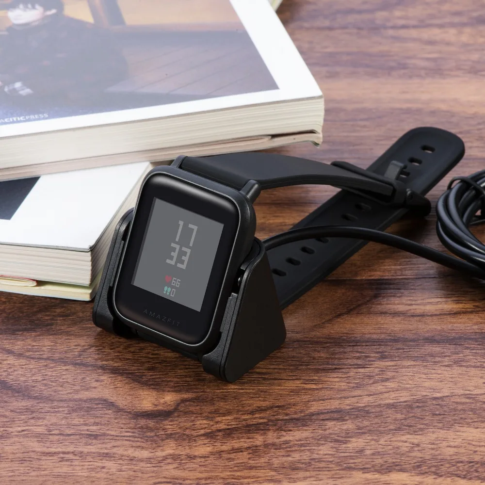 Replacement USB Magnetic Charger for Xiaomi Huami Amazfit Bip Youth A1608 Model Smartwatch Chargers Fast Charging Cable Cradle