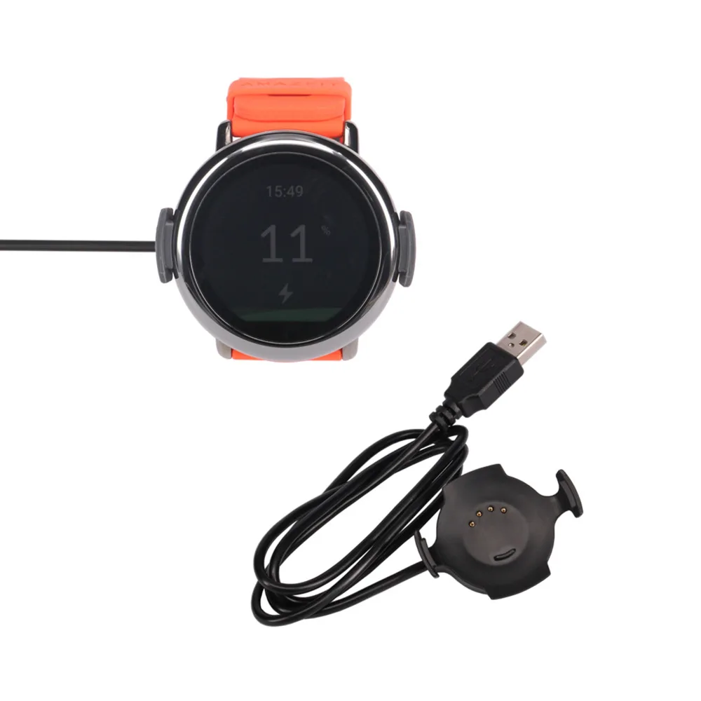 Replacement USB Magnetic Charger for Xiaomi Huami Amazfit Bip Youth A1608 Model Smartwatch Chargers Fast Charging Cable Cradle
