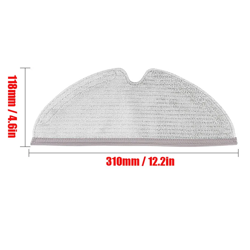 For XiaoMi Roborock S5 Max S6 MaxV S6 Pure Vacuum Spare Parts Water Tank Dust Box HEPA Filter Main Brush Mop Cloth Side Brush