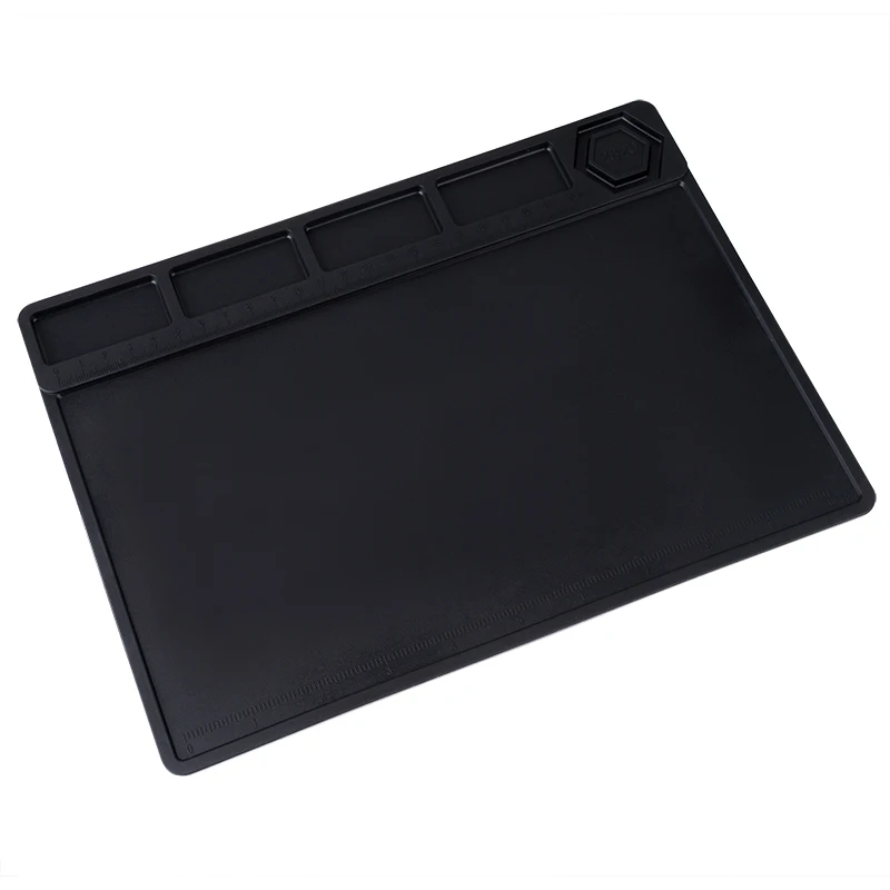 Soldering Repair Work Kit Mat Insulation Silicone Welding Pad Heat-resistant Magnetic Soldering Station for BGA Soldering Iron