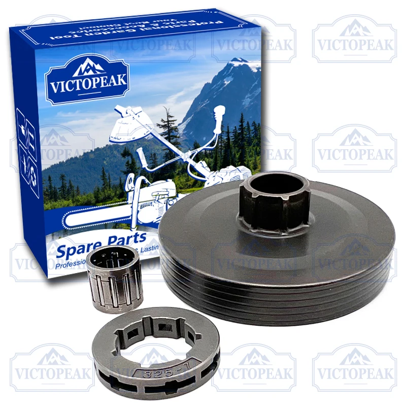 Garden Power Tool 4500 5200 5800 Chainsaw Accessories 7 Teeth 0.325" Chain Sprocket Kit