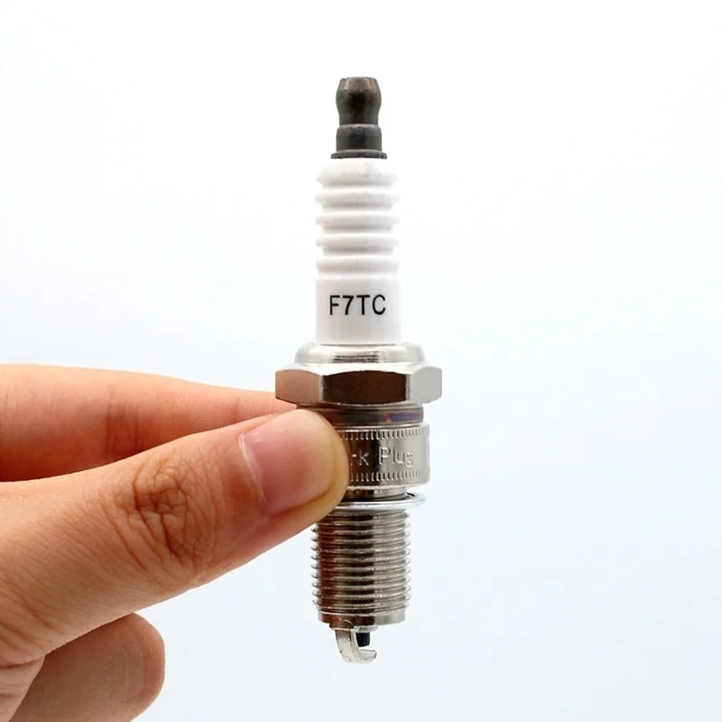 4 Pcs Spark Plugs F7TC for Machinery 4 Stroke Engine GX120 GX160 GX200 GX240 GX270 GX340 GX390