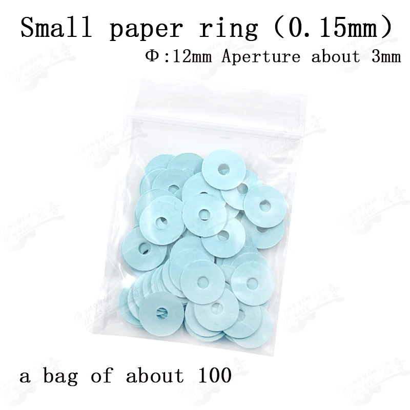 Triomphe Piano Adjustment Maintenance Tools Spare Parts 021 022 Size Paper Ring Paper Washer Gasket Pin Washer