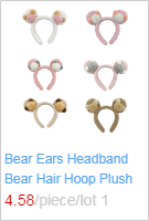 Women Autumn Wash Face Plush Headband Rainbow Striped Elastic Styling Hair Hoop 634C