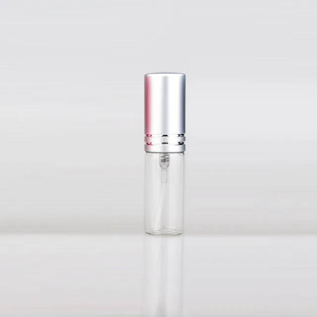 100Pcs/Lot 5ml Portable Empty Cosmetic Case Travel Spray Bottle Perfume For Gift Sample Mini Bottle Parfum Makeup Containrs