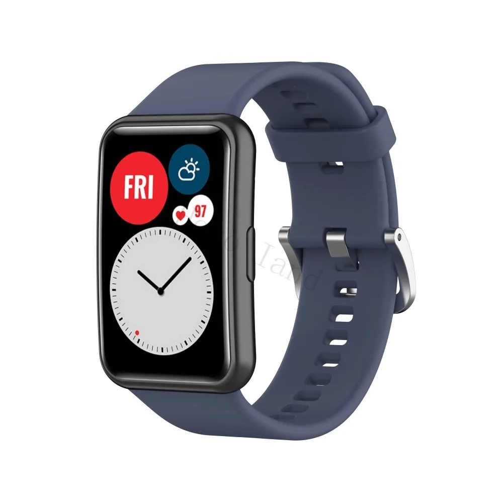 Silicone Watchband For Huawei Watch Fit /fit new /FIT Special B39 Strap Smart Band Wriststrap Bracelet Accessories with tool hot