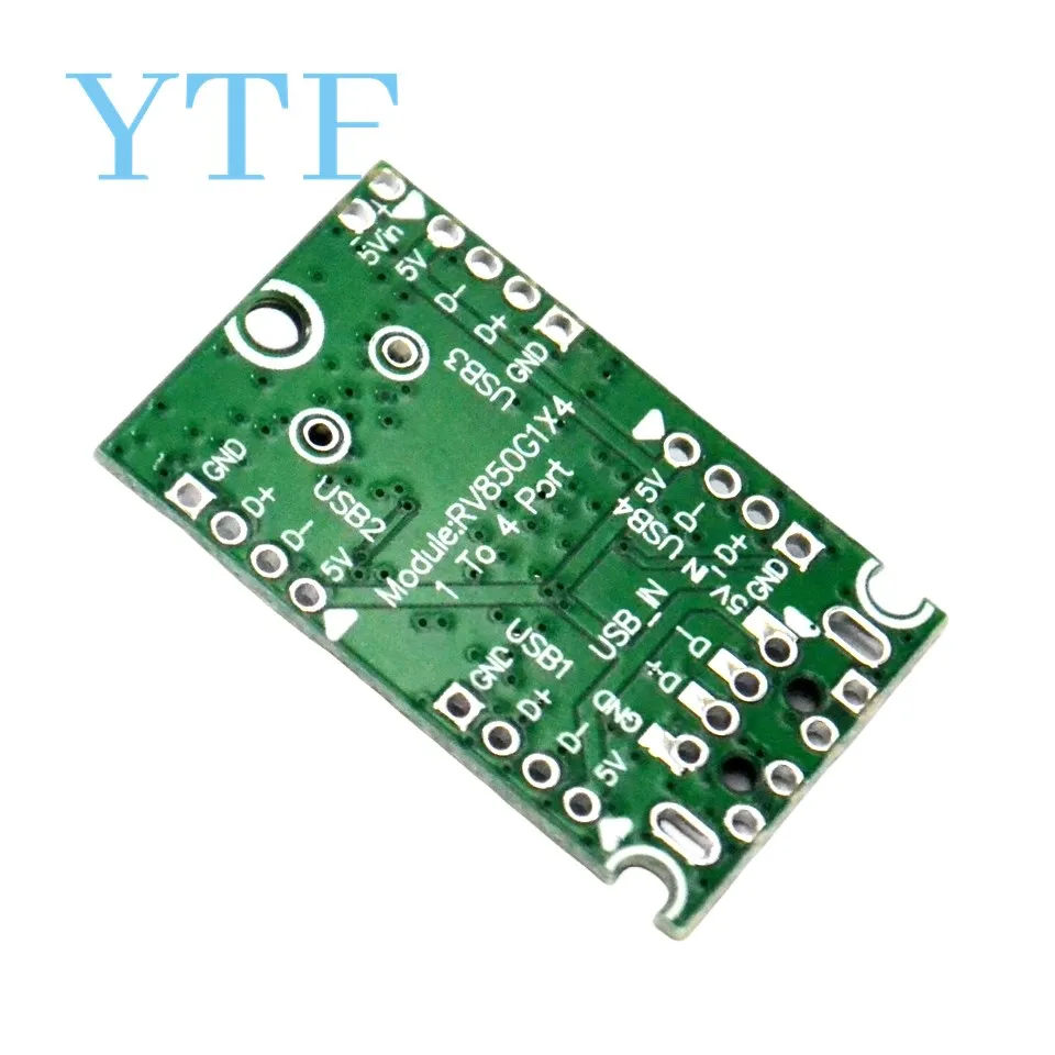 1-50PCS USB2.0 Expansion Module HUB Concentrator 1 Minute 4 1 Drag 4 Interface Transfer Development Board Drive-Free
