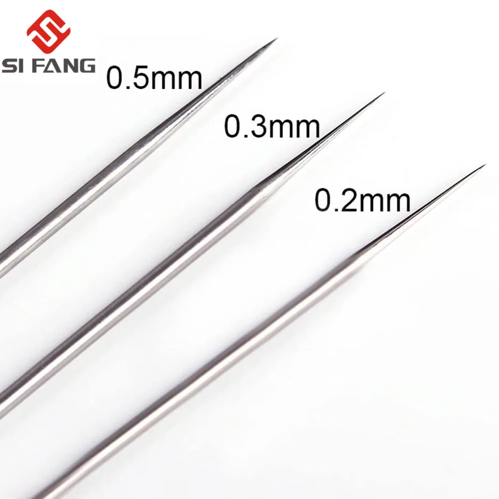 1/3pcs set 0.2/0.3/0.5mm Airbrush Nozzle Needle Airbrushes Spray Gun Spraying Paint Sprayer Replacement parts Tool Accessories