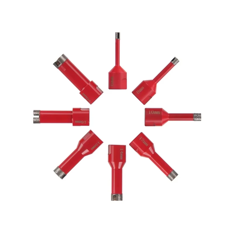 Versery 1PC 6-150mm M14 Sintering Core Bit Diamond Hole Saw Drill Bits For Marble Granite Brick Tile Ceramic Concrete Drilling