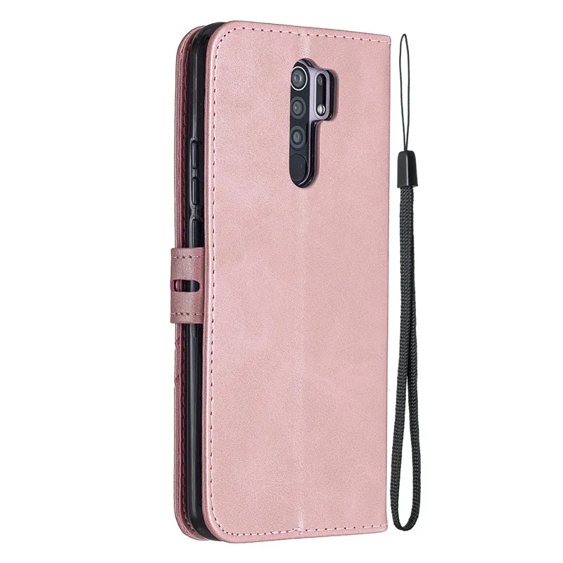 For Xiaomi Redmi 9 Case Leather Flip Case on sFor Coque Xiomi Xiaomi Redmi 9 9T 9C 9A Note 10 Pro Phone Case Wallet Cover Etui