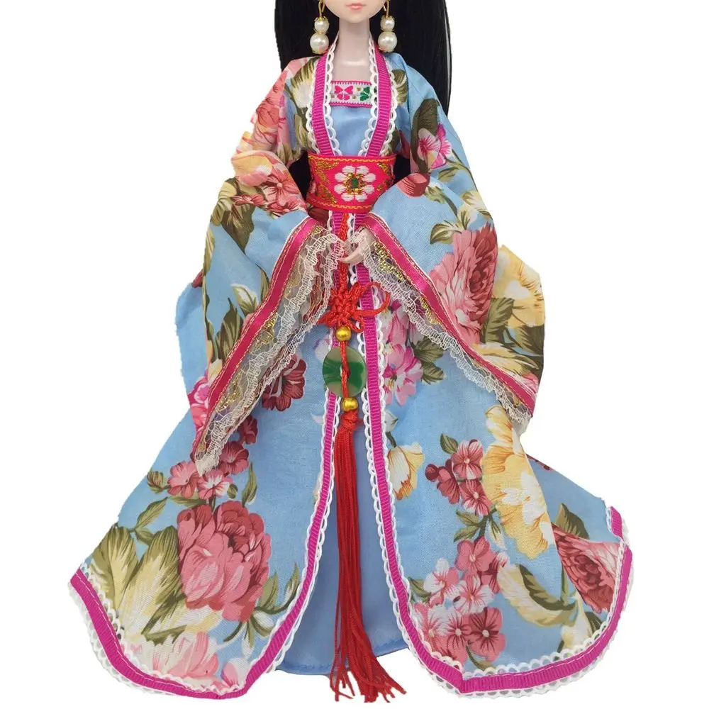 Newest Ancient Dress Doll Chinese Imperial Concubine Court Fairy Suit For 30cm Doll Accessories Girl Princess Dolls Clothes