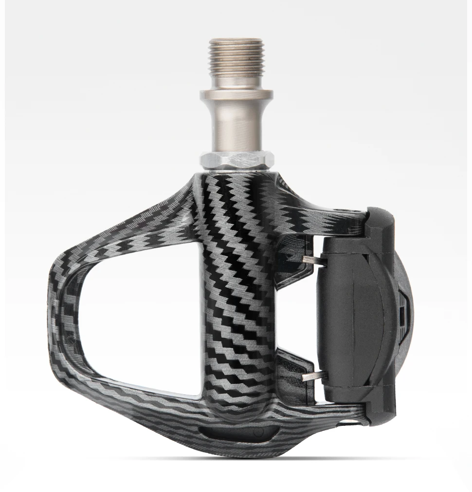 Road Bike Clipless Pedals Carbon Clip-On Pedals With Sealed Bearings Works With KEO And Shimano SPD System Locking Pedals