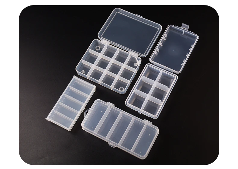TAIYU Portable Fishing Tackle Box Mini Storage Case for Jig Lure Spoon Bait Hook Tool Accessories Carp Fly Fishing Organizer Box