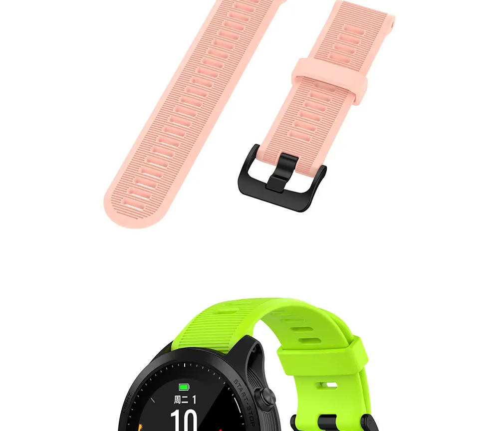 22mm WatchBand for For Garmin Forerunner 945 935 955 Fenix 5 Plus Fenix 6 Silicone Smart Watch Band Outdoor Sports Waterproof