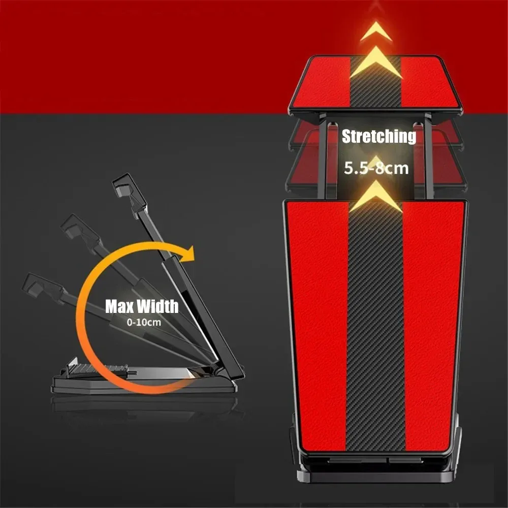Multi-Purpose Car Phone Holder Dashboard Universal 3 To 6.5 Inch Mobile Phone Clip Mount Bracket for IPhone XR XS MAX GPS Stand