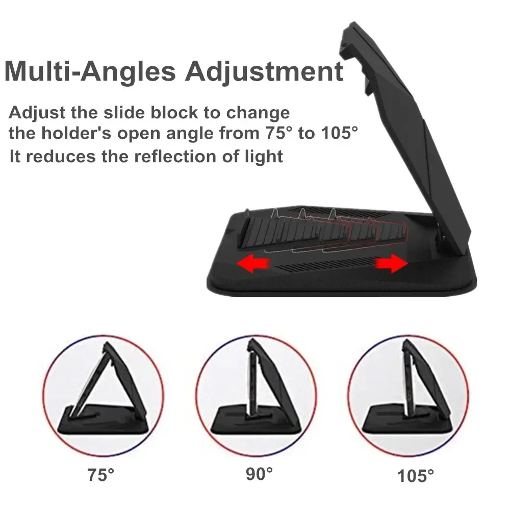Multi-Purpose Car Phone Holder Dashboard Universal 3 To 6.5 Inch Mobile Phone Clip Mount Bracket for IPhone XR XS MAX GPS Stand
