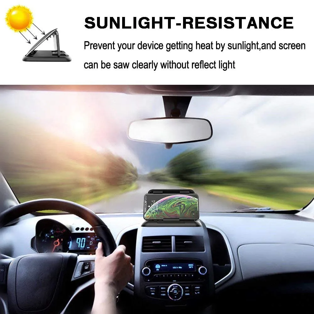 Multi-Purpose Car Phone Holder Dashboard Universal 3 To 6.5 Inch Mobile Phone Clip Mount Bracket for IPhone XR XS MAX GPS Stand