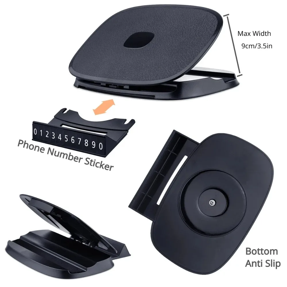Multi-Purpose Car Phone Holder Dashboard Universal 3 To 6.5 Inch Mobile Phone Clip Mount Bracket for IPhone XR XS MAX GPS Stand