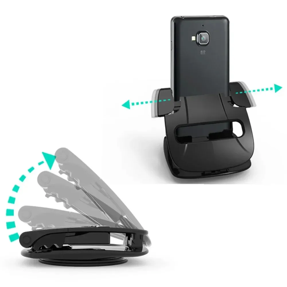 Multi-Purpose Car Phone Holder Dashboard Universal 3 To 6.5 Inch Mobile Phone Clip Mount Bracket for IPhone XR XS MAX GPS Stand