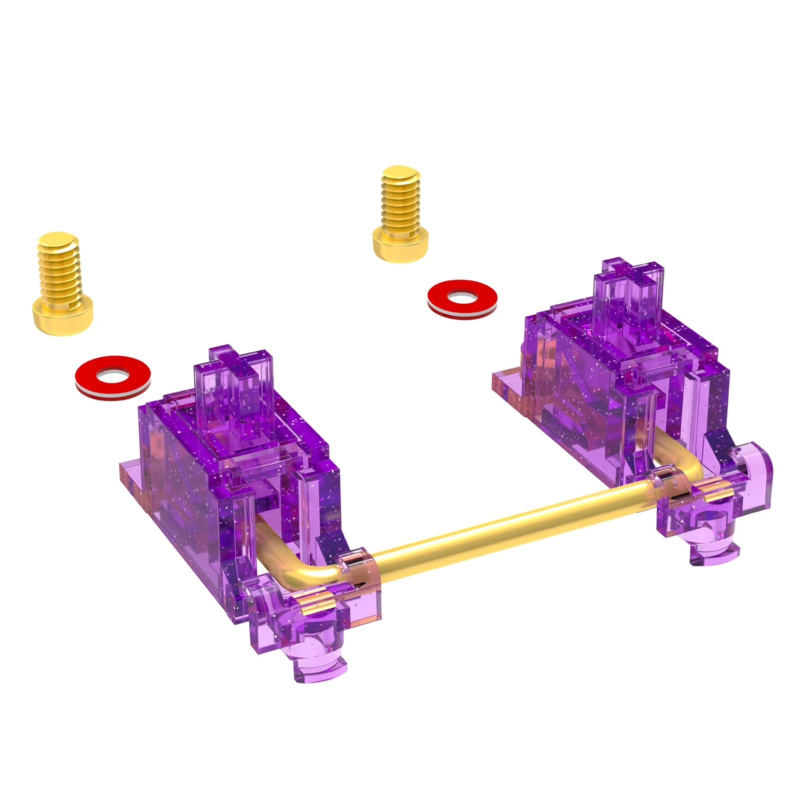 DUROCK Stabilizer V2 Screw-in Stabilizers PCB Mount Keycap Stabilisers Screw in Mechanical Keyboard Space Bar Stabs