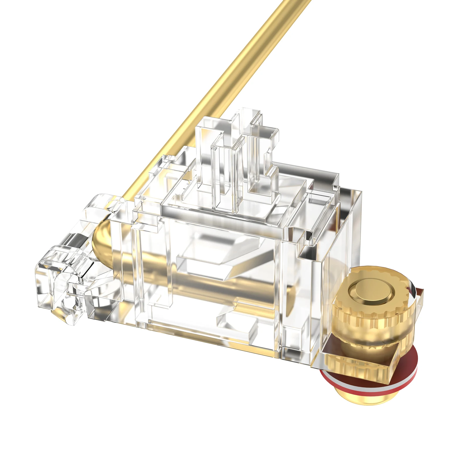 DUROCK Stabilizer V2 Screw-in Stabilizers PCB Mount Keycap Stabilisers Screw in Mechanical Keyboard Space Bar Stabs