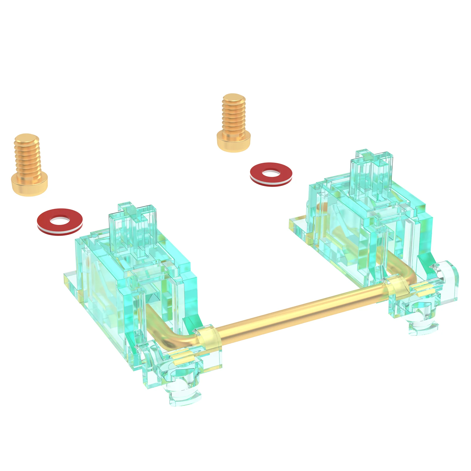 DUROCK Stabilizer V2 Screw-in Stabilizers PCB Mount Keycap Stabilisers Screw in Mechanical Keyboard Space Bar Stabs