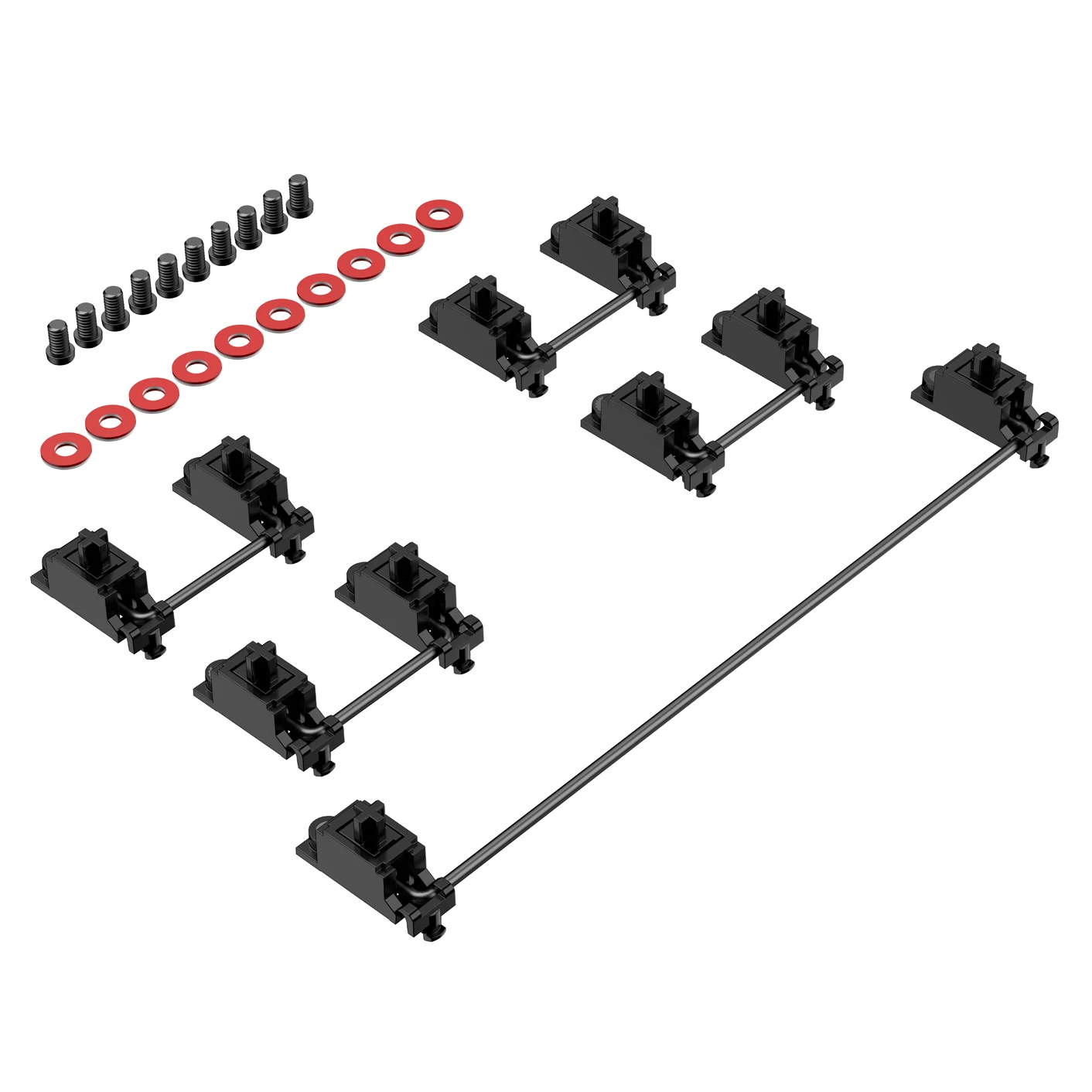DUROCK Stabilizer V2 Screw-in Stabilizers PCB Mount Keycap Stabilisers Screw in Mechanical Keyboard Space Bar Stabs