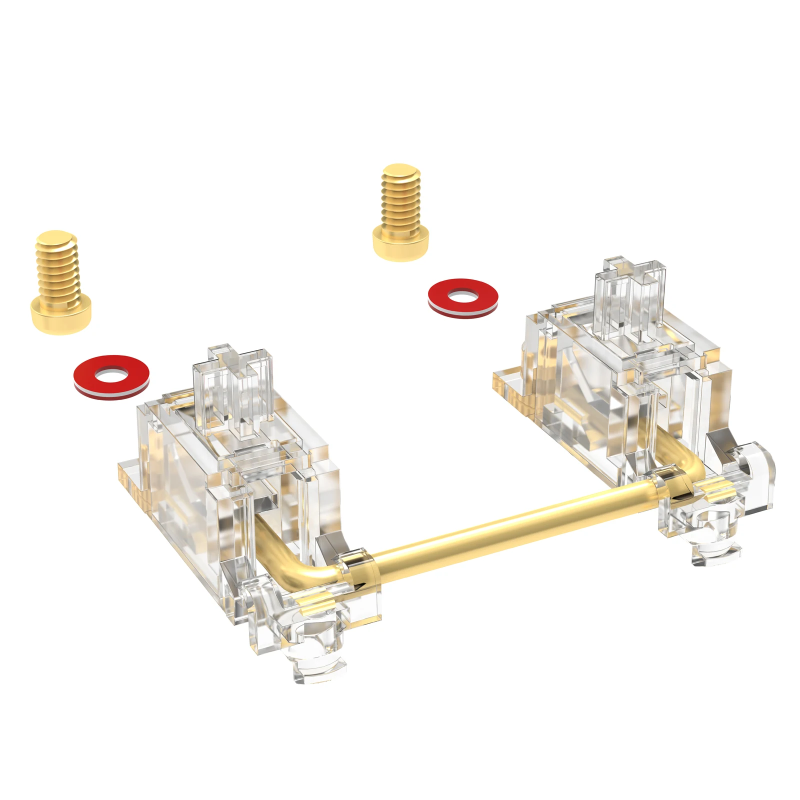 DUROCK Stabilizer V2 Screw-in Stabilizers PCB Mount Keycap Stabilisers Screw in Mechanical Keyboard Space Bar Stabs