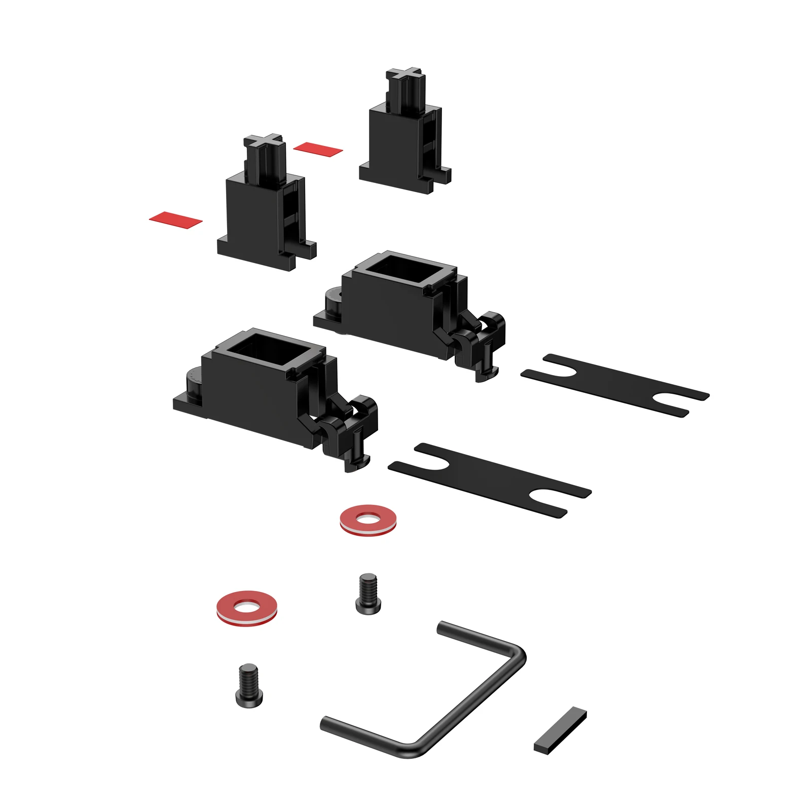 DUROCK Stabilizer V2 Screw-in Stabilizers PCB Mount Keycap Stabilisers Screw in Mechanical Keyboard Space Bar Stabs