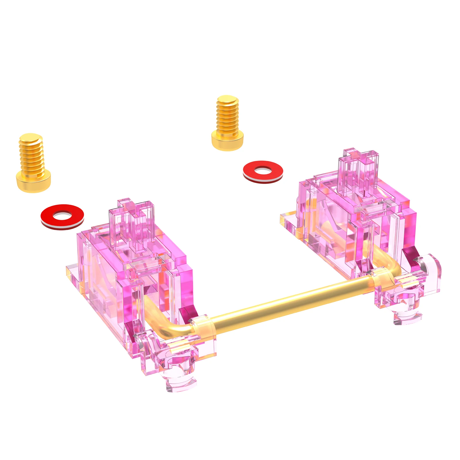 DUROCK Stabilizer V2 Screw-in Stabilizers PCB Mount Keycap Stabilisers Screw in Mechanical Keyboard Space Bar Stabs