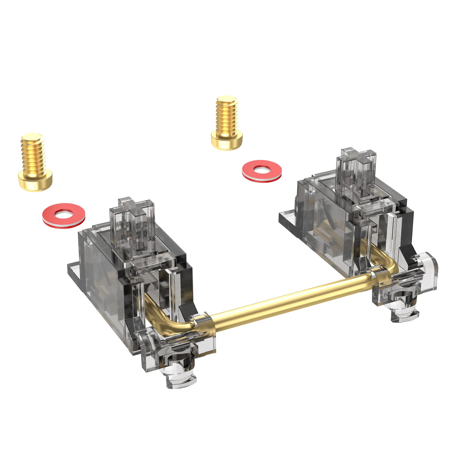 DUROCK Stabilizer V2 Screw-in Stabilizers PCB Mount Keycap Stabilisers Screw in Mechanical Keyboard Space Bar Stabs
