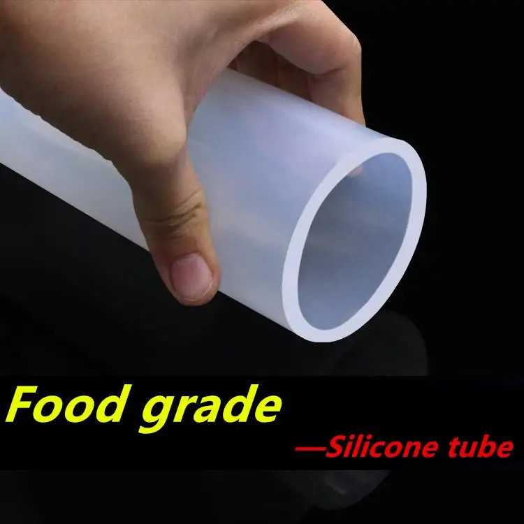 1~10m Food Grade Silicone Rubber Hose Transparent Diameter 0.5 1 2 3 4 5 6 7 8 9 10 12 14 16mm O.D Flexible Nontoxic Water Tube