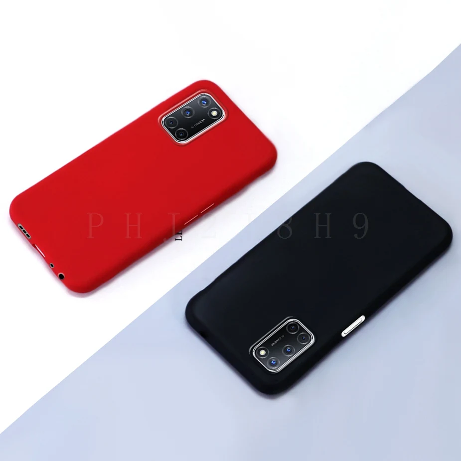 For OPPO A52 A72 A92 Case Silicone TPU Soft Phone Case For OPPO A72 A52 A 72 52 92 OPPOA72 OppoA52 Cases Candy Full Cover Coque