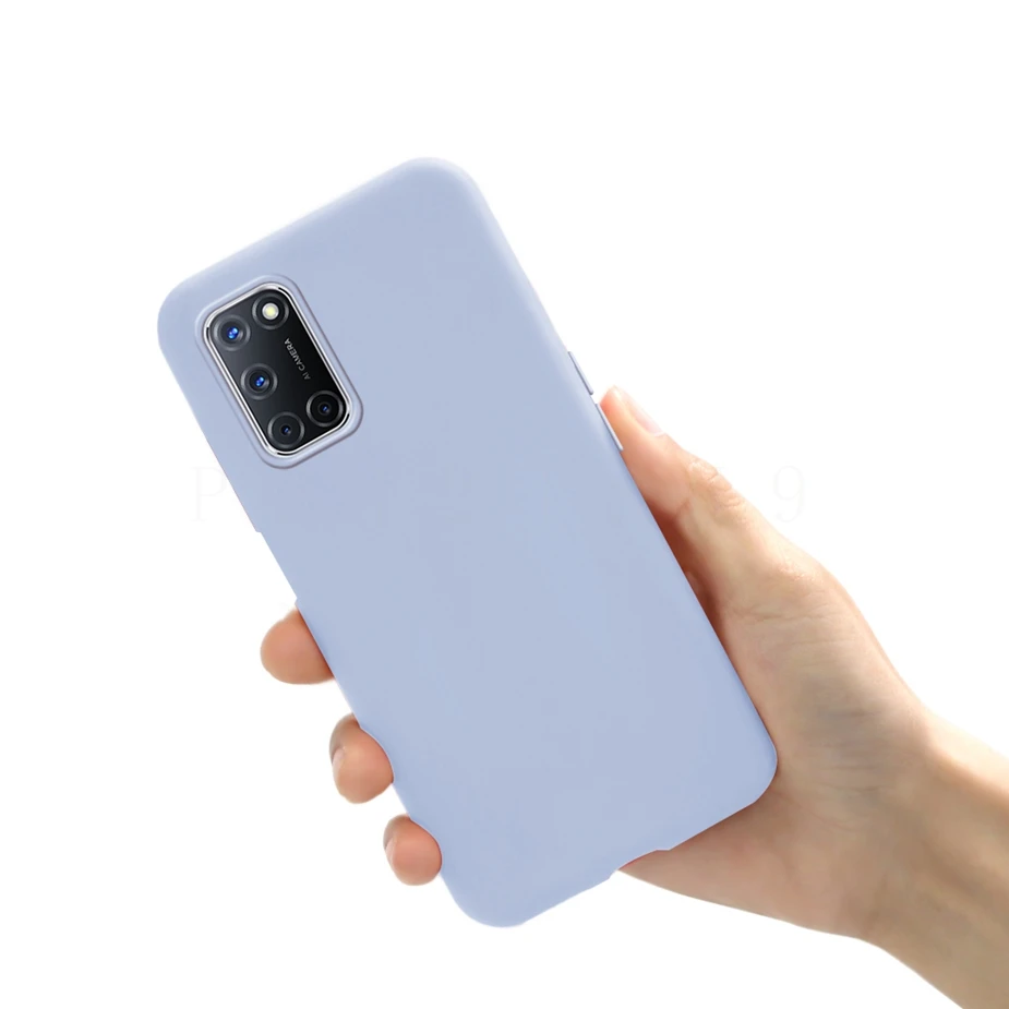 For OPPO A52 A72 A92 Case Silicone TPU Soft Phone Case For OPPO A72 A52 A 72 52 92 OPPOA72 OppoA52 Cases Candy Full Cover Coque