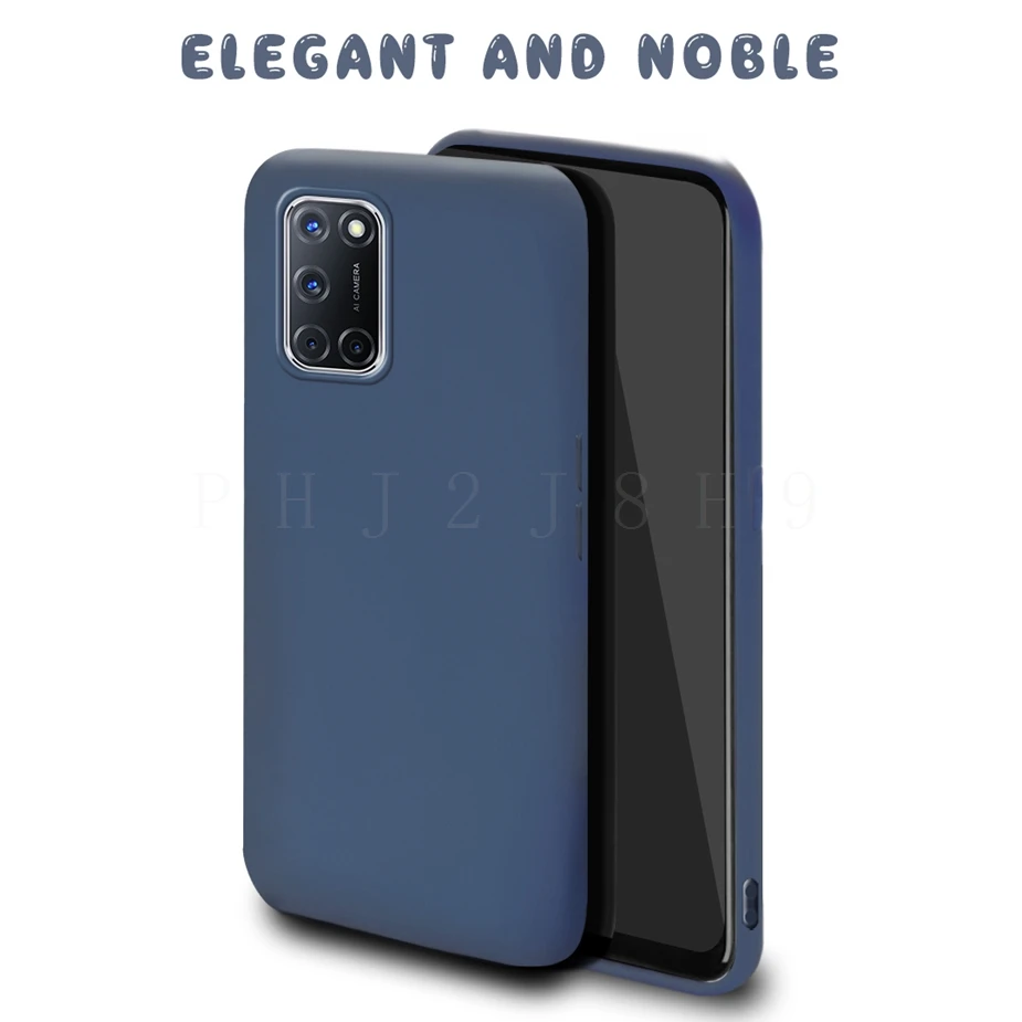 For OPPO A52 A72 A92 Case Silicone TPU Soft Phone Case For OPPO A72 A52 A 72 52 92 OPPOA72 OppoA52 Cases Candy Full Cover Coque