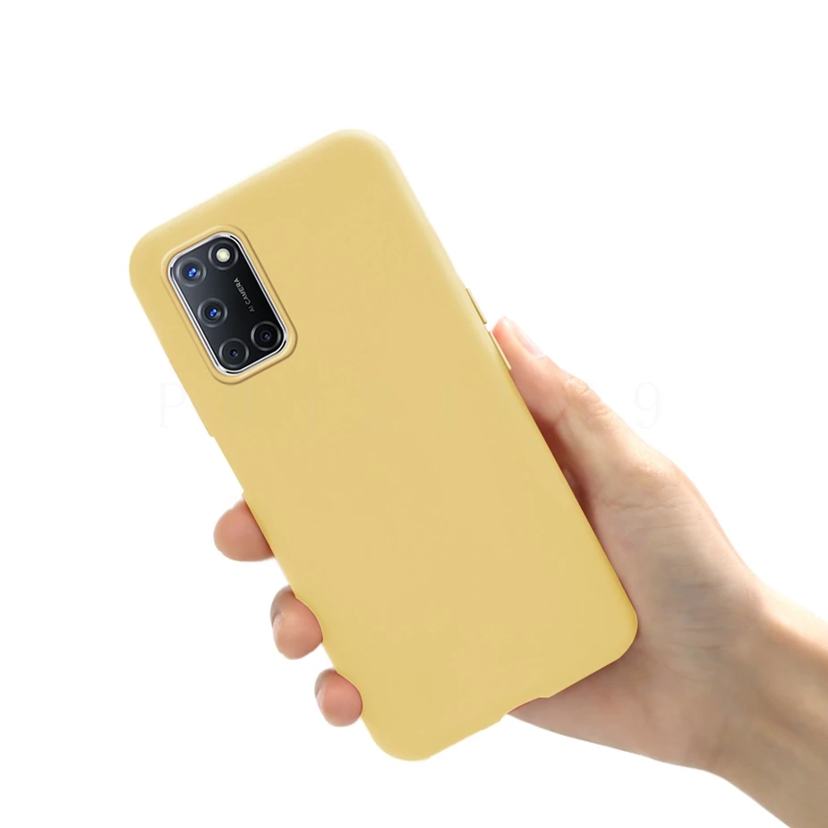 For OPPO A52 A72 A92 Case Silicone TPU Soft Phone Case For OPPO A72 A52 A 72 52 92 OPPOA72 OppoA52 Cases Candy Full Cover Coque