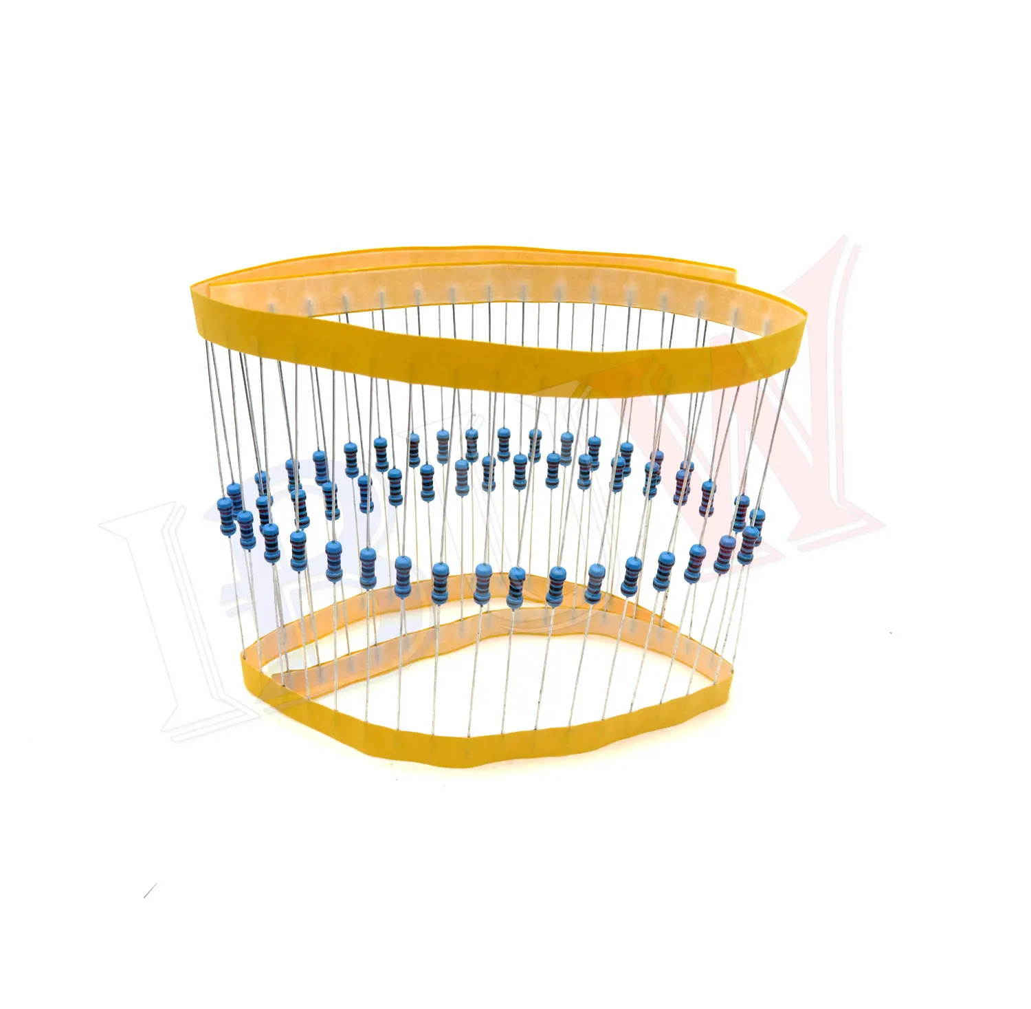100pcs 1/4W Metal film resistor 1R~22M 1% 100R 220R 1K 1.5K 2.2K 4.7K 10K 22K 47K 100K 100 220 1K5 2K2 4K7 ohm resistance