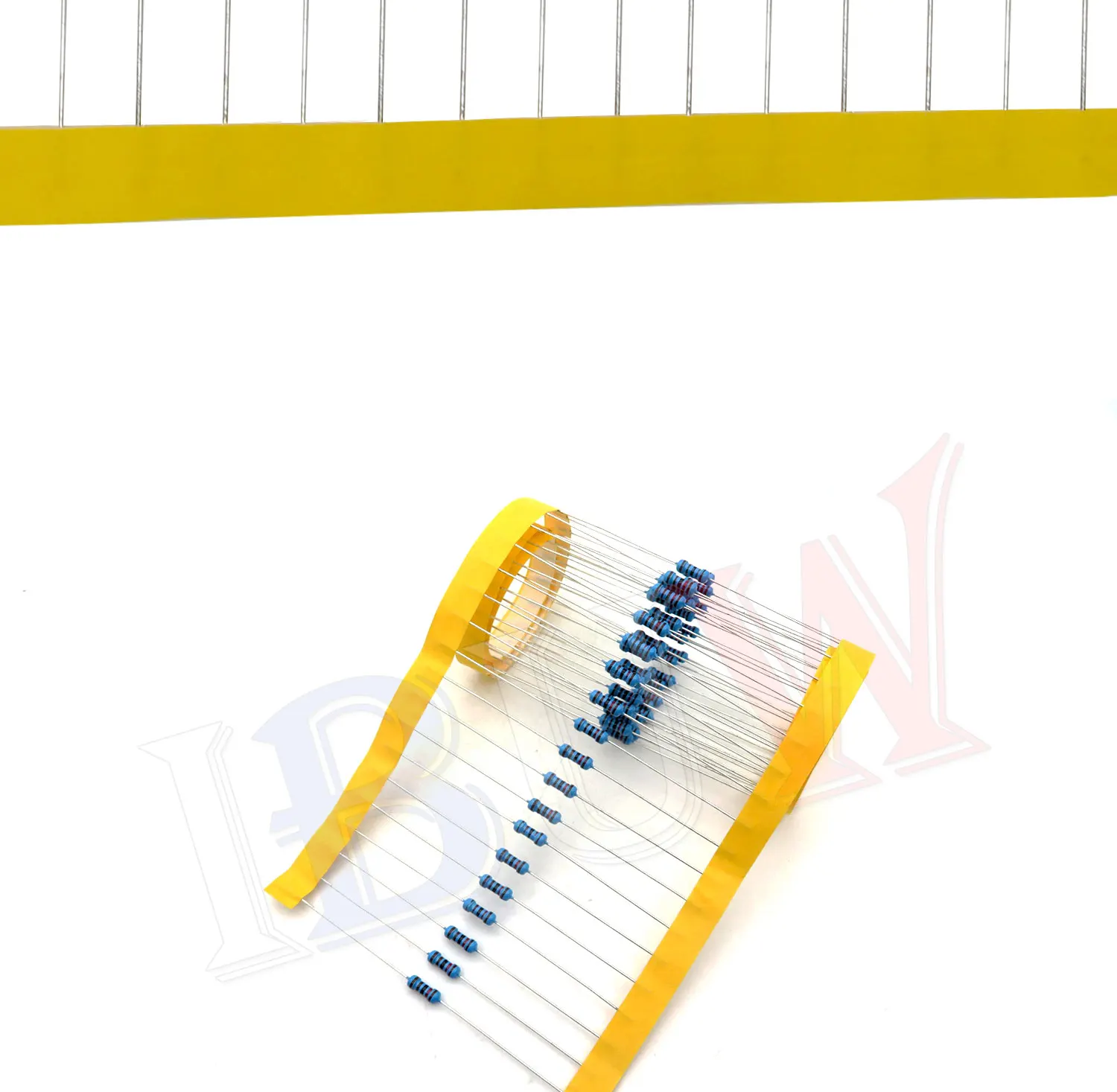100pcs 1/4W Metal film resistor 1R~22M 1% 100R 220R 1K 1.5K 2.2K 4.7K 10K 22K 47K 100K 100 220 1K5 2K2 4K7 ohm resistance