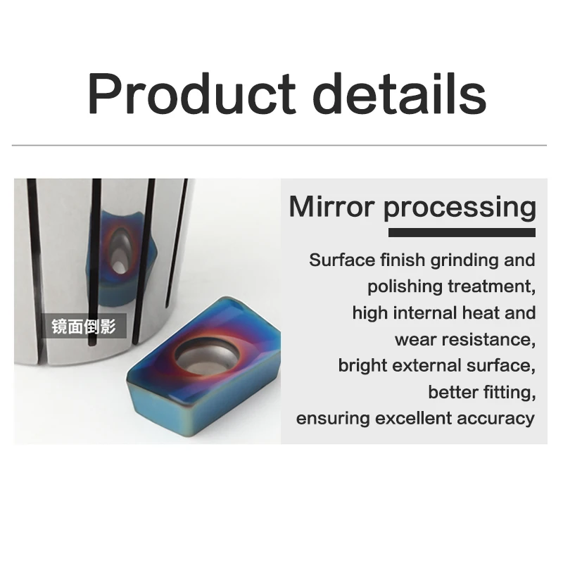 1PC ER11 ER16 ER20 ER25 ER32 AA UP High Precision 0.005mm Spring Collet Suitable Engraving Machine Spindle CNC Machining Center