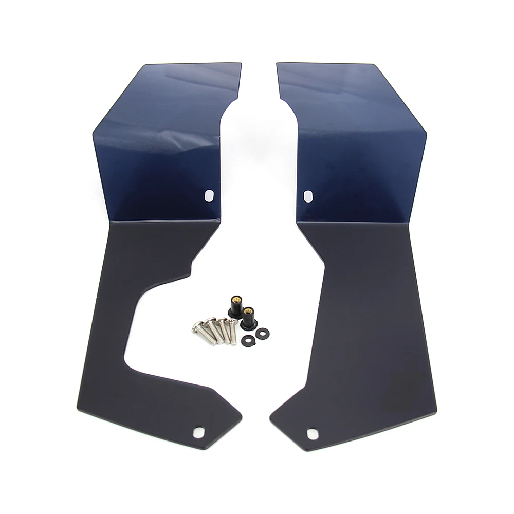 NEW Motorcycle Accessories FOR Honda VFR1200X Crosstourer Side Windshield Windscreen Deflector 2012-2015 VFR 1200 X 2013 2014