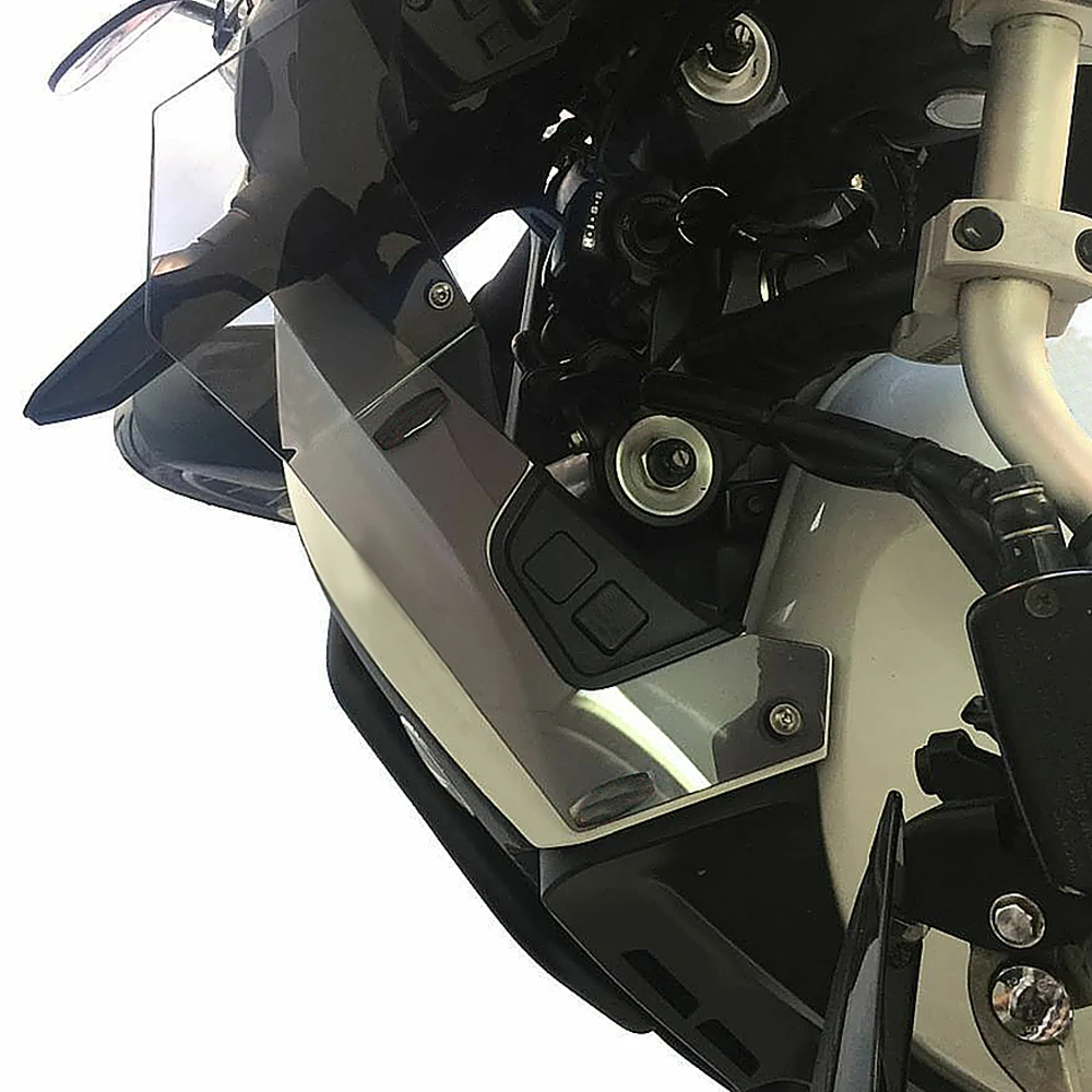 NEW Motorcycle Accessories FOR Honda VFR1200X Crosstourer Side Windshield Windscreen Deflector 2012-2015 VFR 1200 X 2013 2014
