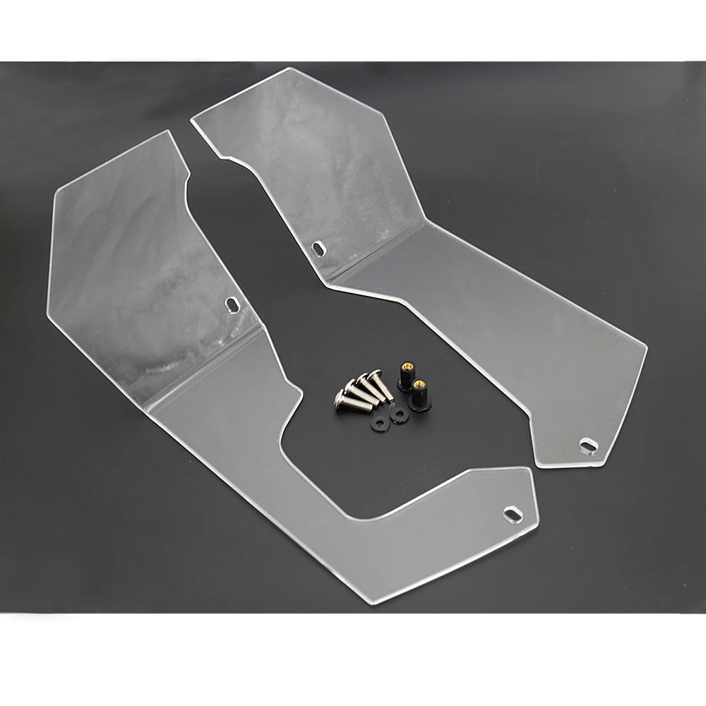 NEW Motorcycle Accessories FOR Honda VFR1200X Crosstourer Side Windshield Windscreen Deflector 2012-2015 VFR 1200 X 2013 2014
