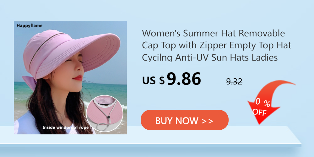 Women's Sun Hat Cycling Breathable Visor Caps Female Scalable Brim Empty Top Baseball Cap Wide Brim Cap UV Protection Beach Hats
