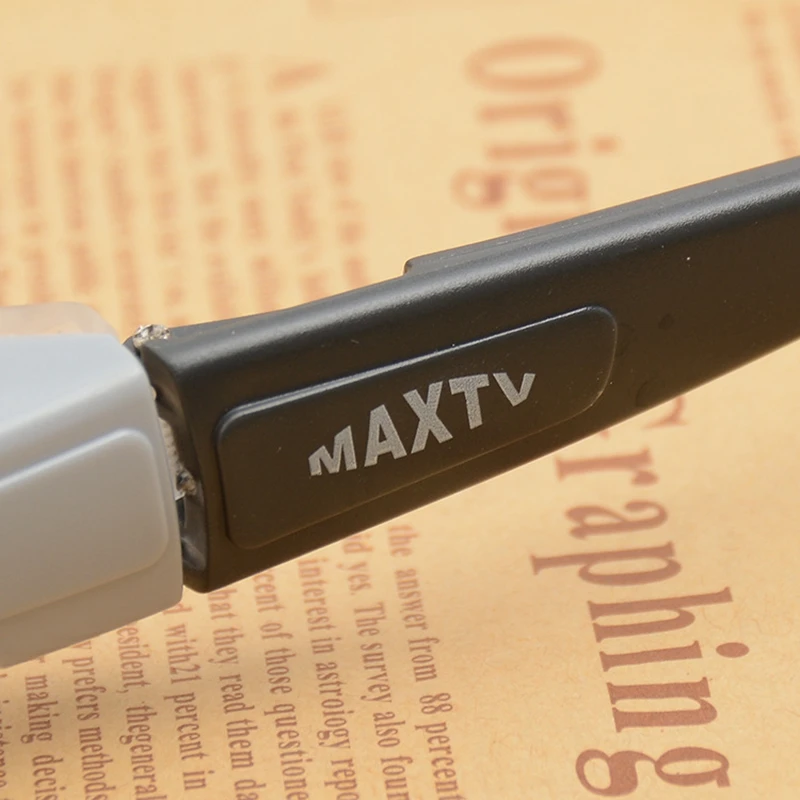 2.1X Max TV Glasses Magnifier Lens with Diopter +3 Binocular Cell Phone Magnifying Glasses with Phone Holder for TV Screen Watch