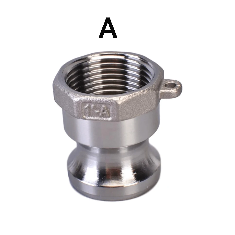 304 316L Stainless 1/2" 3/4" 1" 1.5" 2" BSP Female Male Camlock Fitting Adapter Barb Quick Disconnect For Hose Pump Homebrew