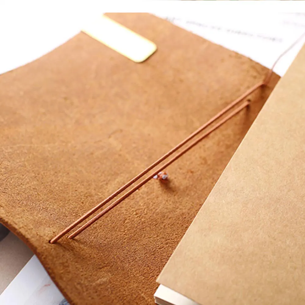 Vintage Travelers Notebook Rubber Elastic Band For Midori Planner Inner Core Filler Paper Nylon Rope Diary Journal Accessories
